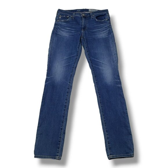 Adriano Goldschmeid Prima‎ Cigarette Leg Jeans Womens 27 Medium Wash - Picture 1 of 8